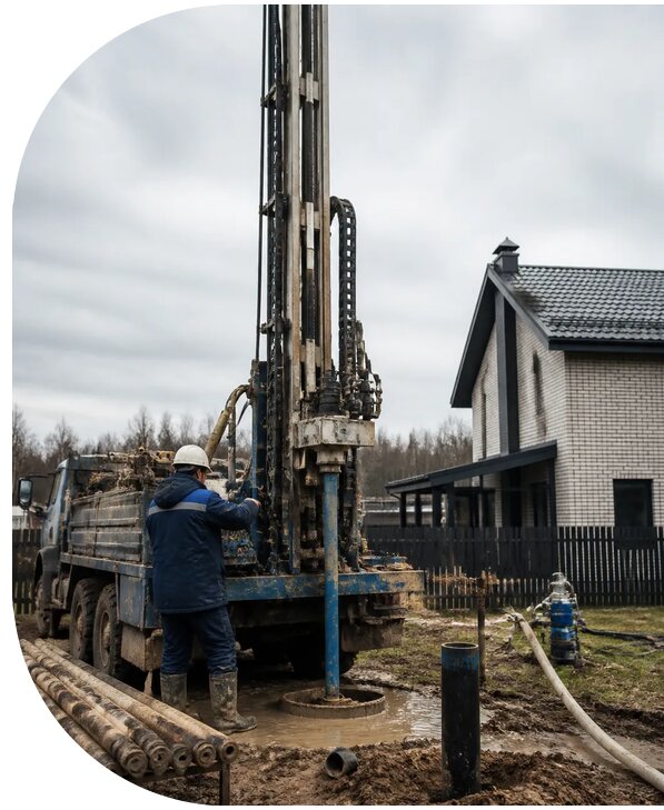 Бурение скважин на воду под ключ в Изобильном от 124656 р. | АПаруса-Збл